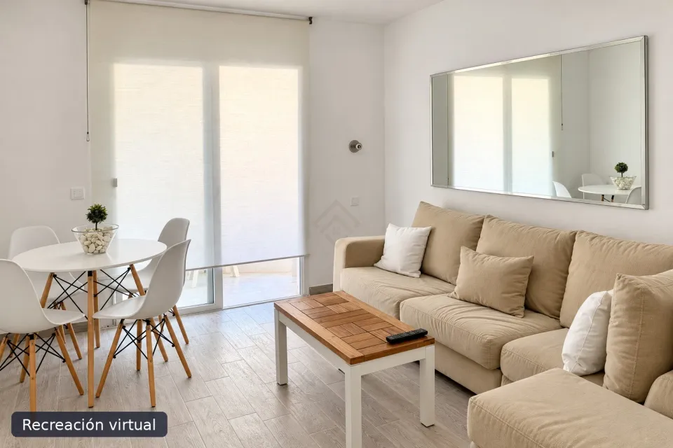 Planta Baja Con Piscina Comunitaria En Siesta Santa Eulalia