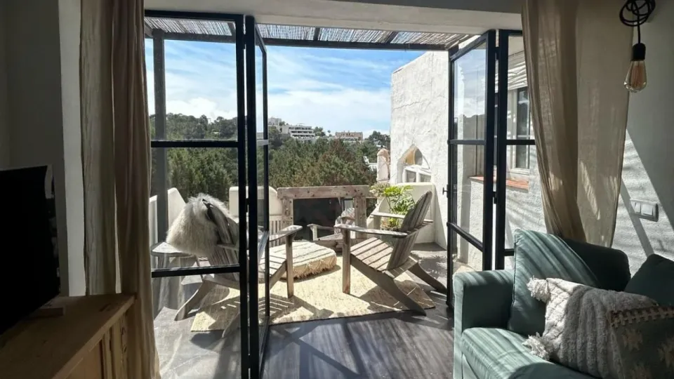 Apartamento de 50 m² con vistas a Es Vedrà en Cala Vadella