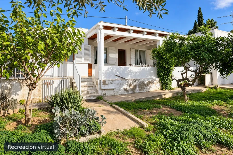 Casa Rústica Con Parcela En Sa Caleta