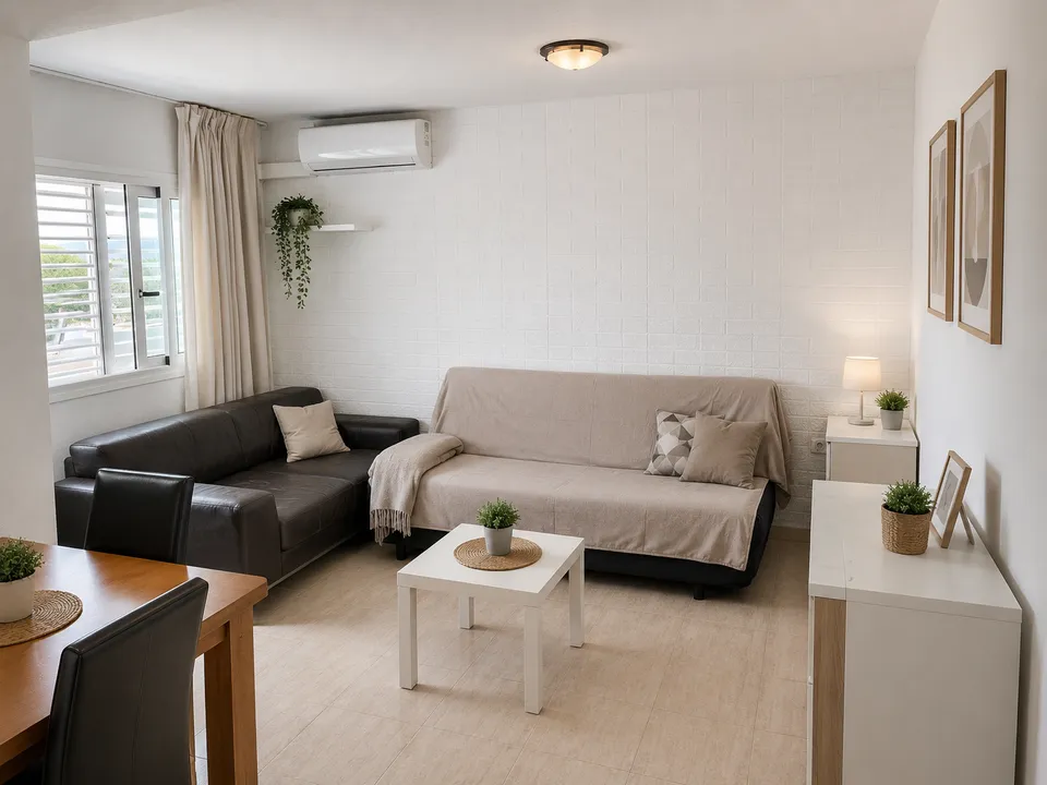 Apartamento Con Balcón En Cala De Bou